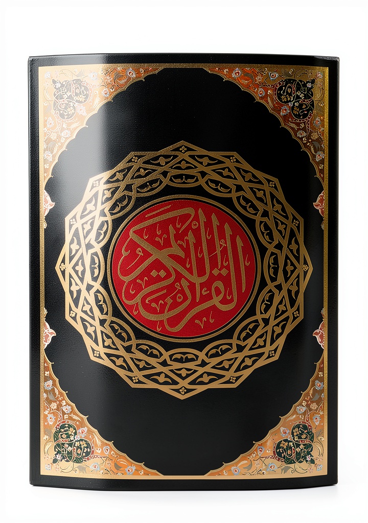 Installing Arabic Quran Reference Guide for Kindle on a wooden desk
