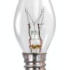 LEDVANCE Sylvania 7W C7 Night Light Bulb E12 Base 4 Pack-1