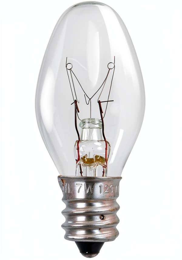 LEDVANCE Sylvania 7W C7 Night Light Bulb E12 Base 4 Pack-1