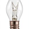 Creative Hobbies 7W C7 Night Light Bulb 130V Clear Incandescent 25-6