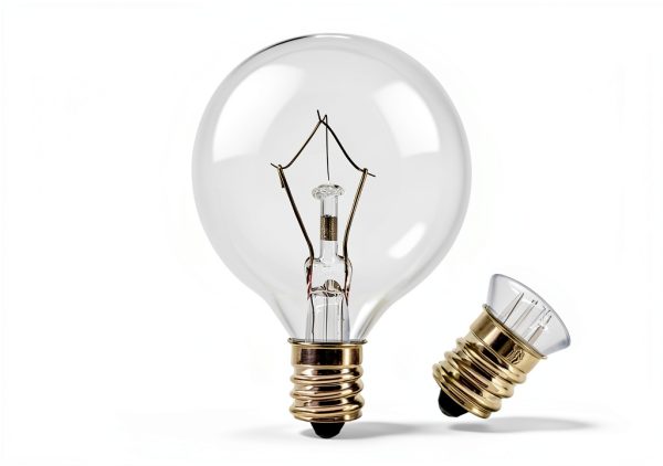 G50 25W Wax Warmer Bulbs 6 Pack for Scentsy Warmers, E12 Base Clear-1