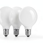 Sylvania Incandescent Double Life Décor Globe Light Bulb, 40W, G25, Medium Base, 265 Lumens, Frosted, 2850K, Soft White - 3 Pack (15345)-0