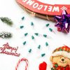 Mini Light Bulbs Replacement 50pcs Mudder Glass String Lights Green-4