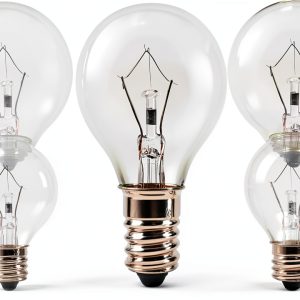 G50 25W Wax Warmer Bulbs 6 Pack for Scentsy Warmers, E12 Base Clear-0