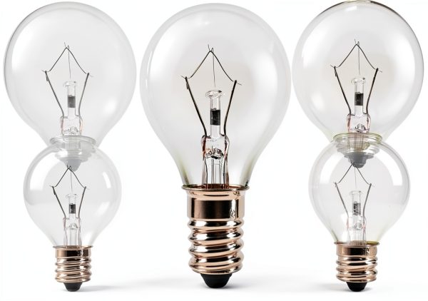 G50 25W Wax Warmer Bulbs 6 Pack for Scentsy Warmers, E12 Base Clear-0