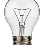 100 Watt Incandescent Light Bulbs, A19 100 WATT Incandescent Bulb Shatter Resistant Rough Service Light Bulb 100 WATTS A19 Shape, E26 Standard Base 2 Pack-0