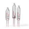 Mudder 100 Pcs Mini Christmas 2.5 Volt Replacement Light Bulbs for Christmas Trees Decorative Light Supplies Indoor Outdoor Xmas Decor, 0.17 Ampere, 0.42 Watt (Clear)-2