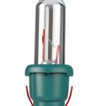 Mini Light Bulbs Replacement 50pcs Mudder Glass String Lights Green-0