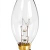 Holiday Joy C26 Torpedo Tip Night Light Bulbs 7W Clear - 12 Pack for-5