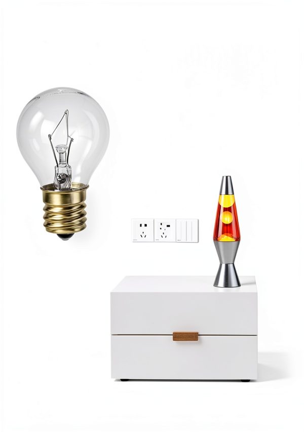 Lava Lamp Bulbs,25 Watt Original Replacement Bulbs for 14.5-Inch/20-Ounce Lava Lamp, High Temp Resistance, High-Output Heat S11 Bulb /120 Volt,Dimmable - Warm White-6 Pack-2