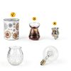 G50 25W Wax Warmer Bulbs 6 Pack for Scentsy Warmers, E12 Base Clear-3