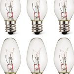 Night Light Bulbs ZwwYvv E12 Candelabra 4W Warm White 6 Pack-0