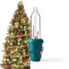 Mini Light Bulbs Replacement 50pcs Mudder Glass String Lights Green-5